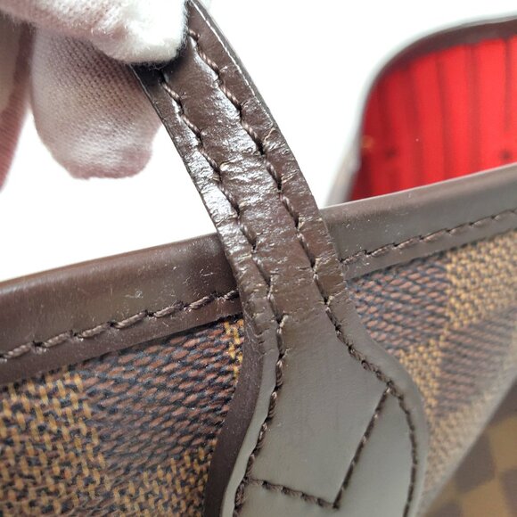 Louis Vuitton Damier Ebene Canvas Neverfull MM Tote w/ COA - Picture 14 of 16